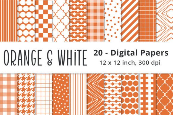 Download Seamless Orange Digital Scrapbook Paper - Digital scrapbook paper Collection