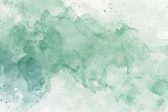 Download Soft Green Watercolor Background - Soft green Collection