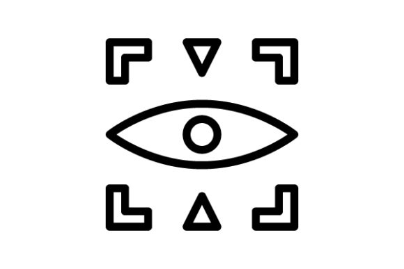 Download Visibility Line Icon Design Vector - Design Collection