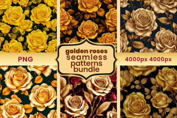 Download Seamless Roses Pattern Design Bundle - Design Collection